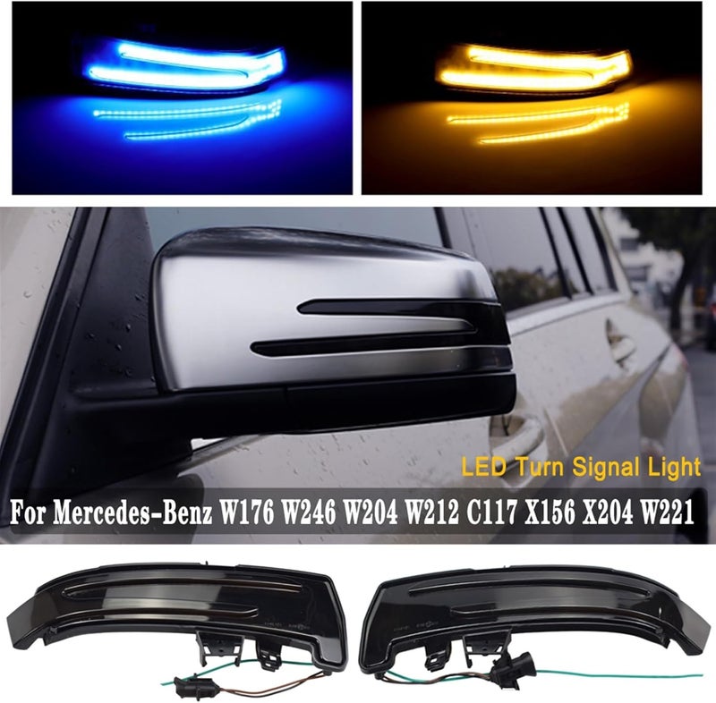 QASULER Dynamic Turn Signal Light for Mercedes-Benz - Image 5