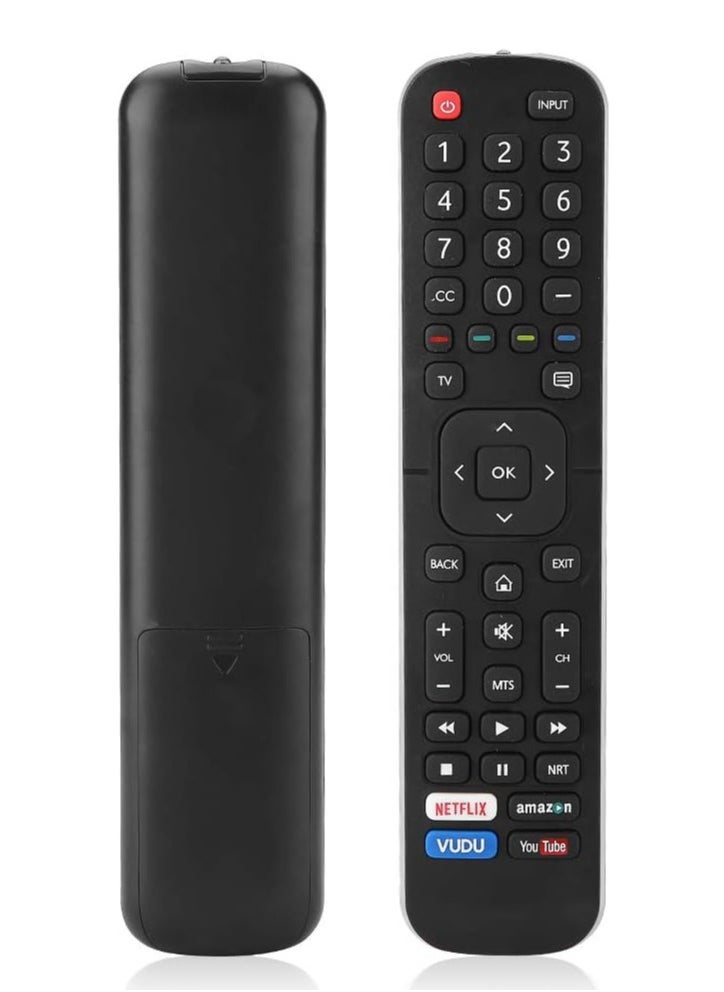 ELTRAZONE - Original Replacement Smart TV Remote Control for Hisense TV EN2A27HT, Compatible with 30H5D, 40H5D, 43H5D, 43H6D, 43H7D, 43H620D, 50DU6070, 50H5D, 50H6D, 50H7D, 50H620D, 50H6D, 7050D, 55DU6070 with Battery - Image 1