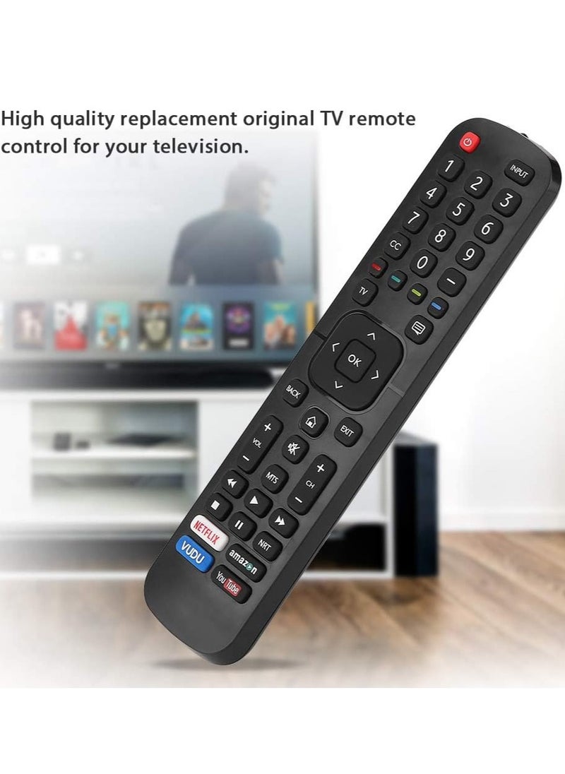 ELTRAZONE - Original Replacement Smart TV Remote Control for Hisense TV EN2A27HT, Compatible with 30H5D, 40H5D, 43H5D, 43H6D, 43H7D, 43H620D, 50DU6070, 50H5D, 50H6D, 50H7D, 50H620D, 50H6D, 7050D, 55DU6070 with Battery - Image 1