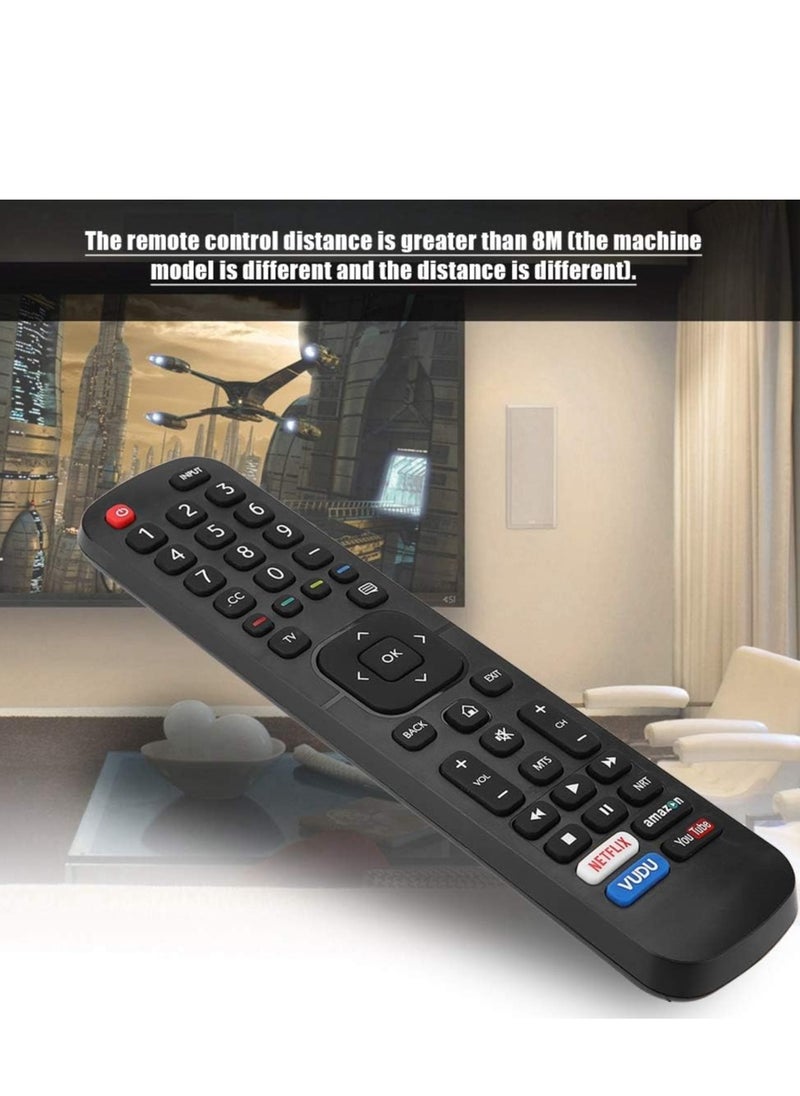 ELTRAZONE - Original Replacement Smart TV Remote Control for Hisense TV EN2A27HT, Compatible with 30H5D, 40H5D, 43H5D, 43H6D, 43H7D, 43H620D, 50DU6070, 50H5D, 50H6D, 50H7D, 50H620D, 50H6D, 7050D, 55DU6070 with Battery - Image 1