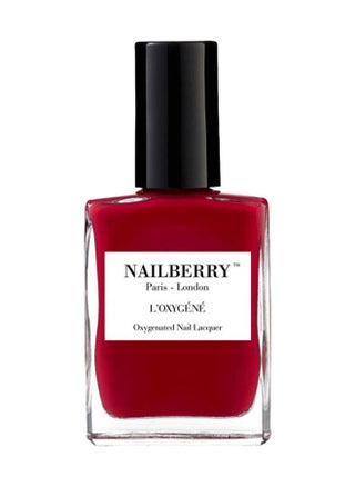 Dark Red with Pink