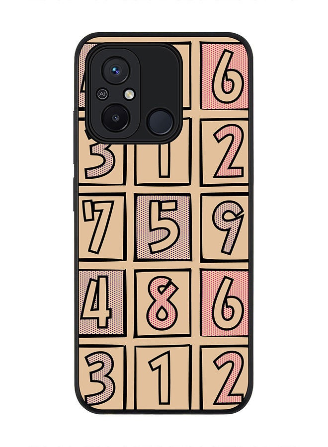 Stylizedd Rugged Black edge case for Xiaomi Redmi 12C 4G, Slim fit Soft Case Flexible Rubber Edges Anti Drop TPU Gel Thin Cover -  Do Sukudo - Image 1