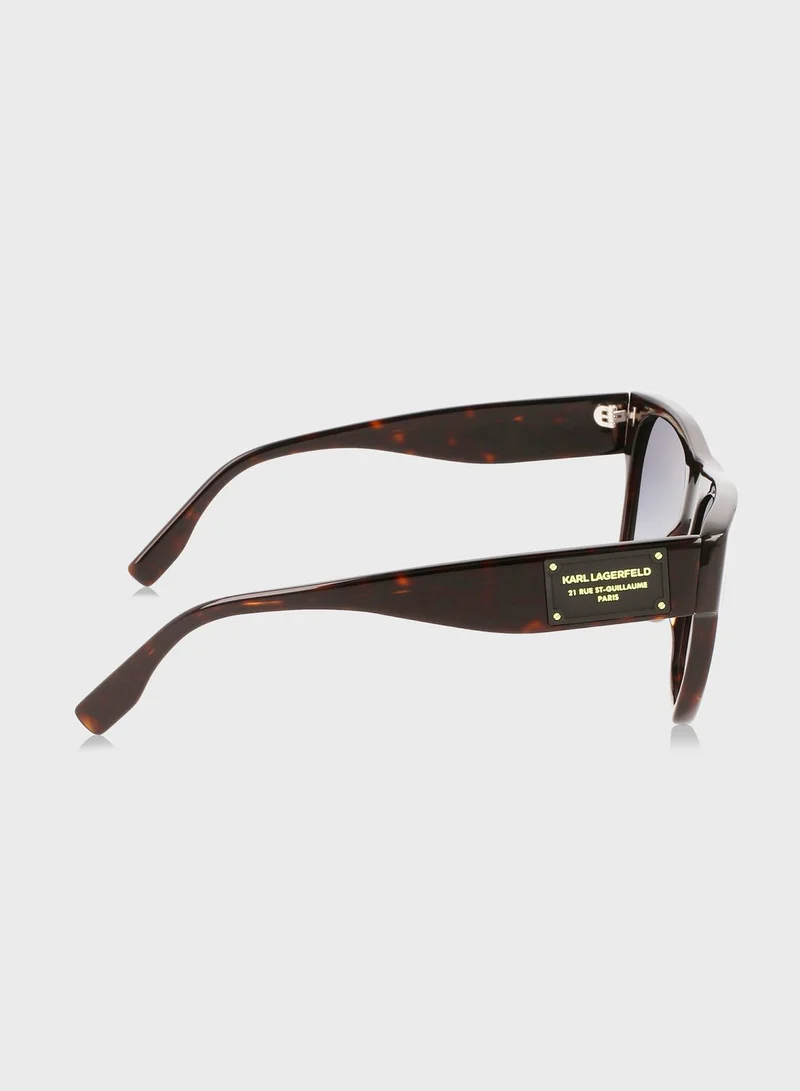 Karl Lagerfeld Kl6074S Oversized Sunglasses