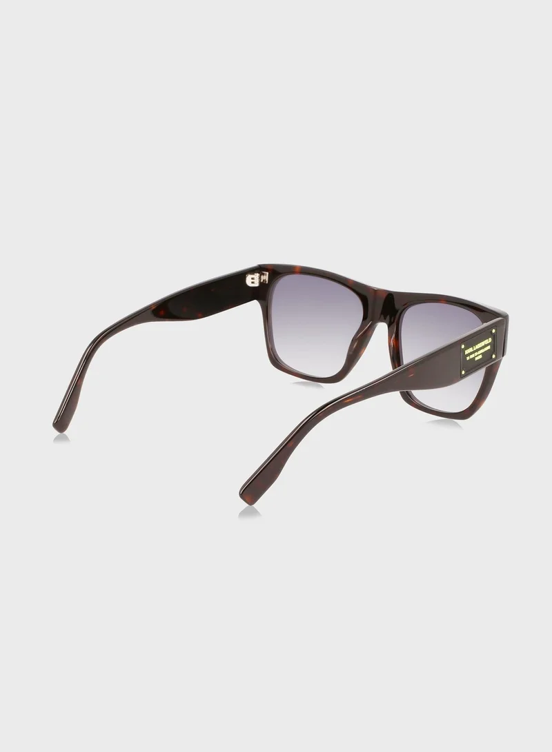 Karl Lagerfeld Kl6074S Oversized Sunglasses