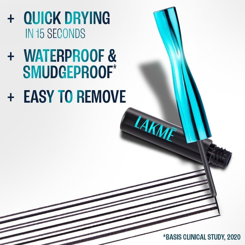 LAKME LAKMÉ Eyeconic Liquid Eyeliner - Black, 4.5 ml - Image 4