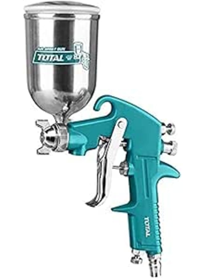 TOTAL Total Air Spray Gun 400CC Multi-purpose Gun, Turquoise