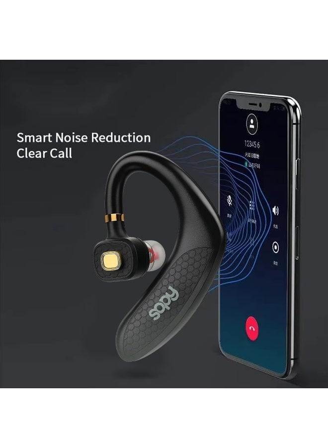 SOPY SP-305 Bluetooth Earphones with 180° Rotating Design, Hi-Fi Sound Quality, Smart Noise Reduction, 200mAh Battery, 10 Hours Music Time, 20 Hours Talk Time, Sweatproof for Sports and Calls, USB Charging - Image 4