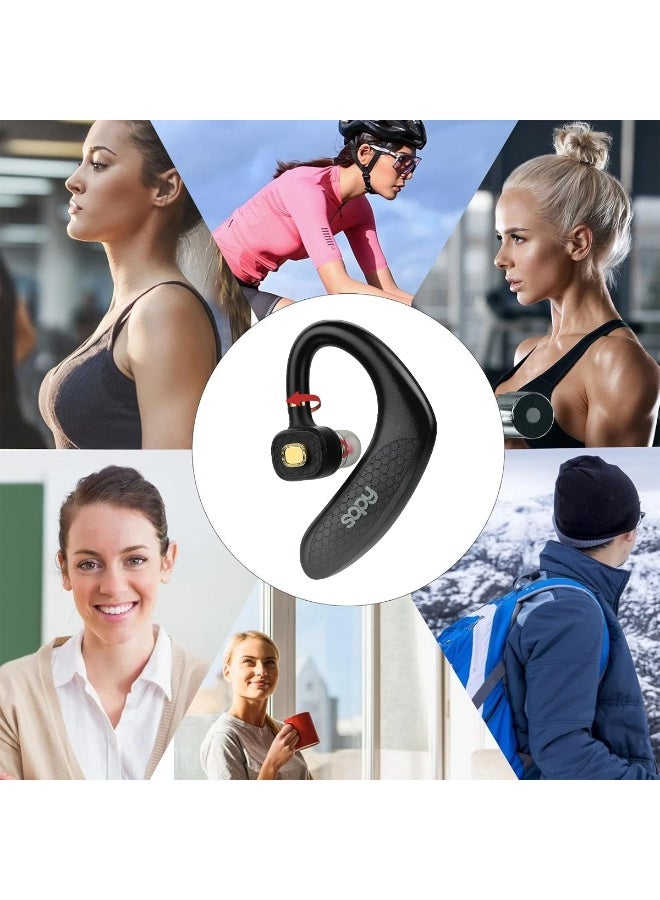 SOPY SP-305 Bluetooth Earphones with 180° Rotating Design, Hi-Fi Sound Quality, Smart Noise Reduction, 200mAh Battery, 10 Hours Music Time, 20 Hours Talk Time, Sweatproof for Sports and Calls, USB Charging - Image 5