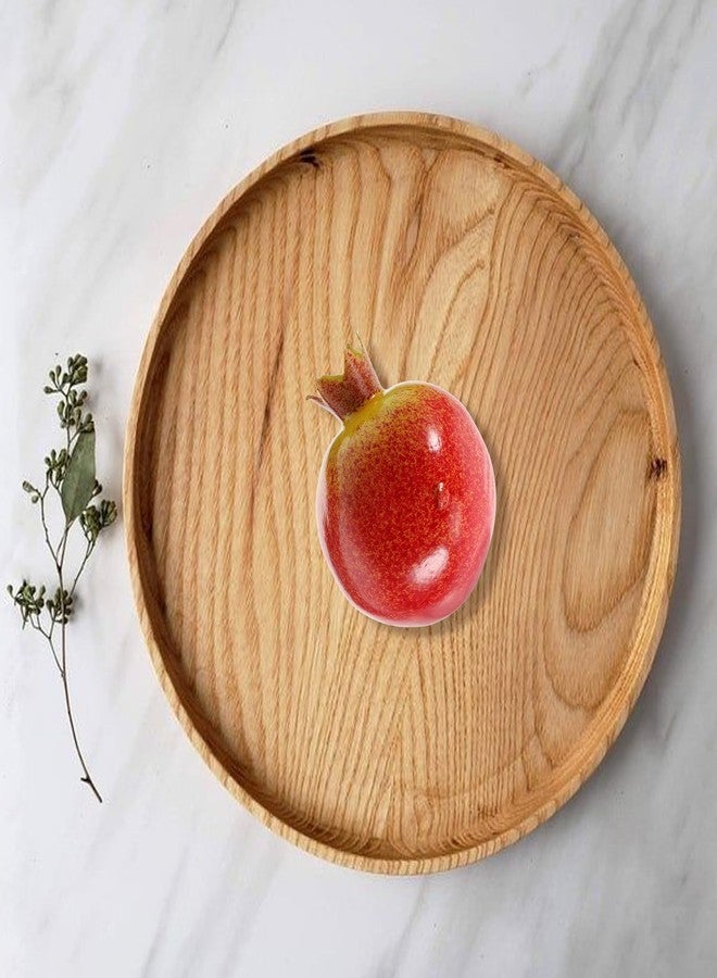 ULTNICE Artificial Pomegranate Decoration 2.99In Realistic Faux Fruit Photo Prop Creative Educational Display for Home Wedding Showcase - Image 3