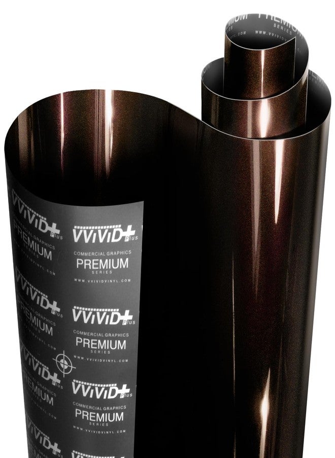 VViViD فيلم تغليف السيارات المعدني اللامع فائق اللمعان من VViViD+ (1 قدم × 5 أقدام) - Image 1