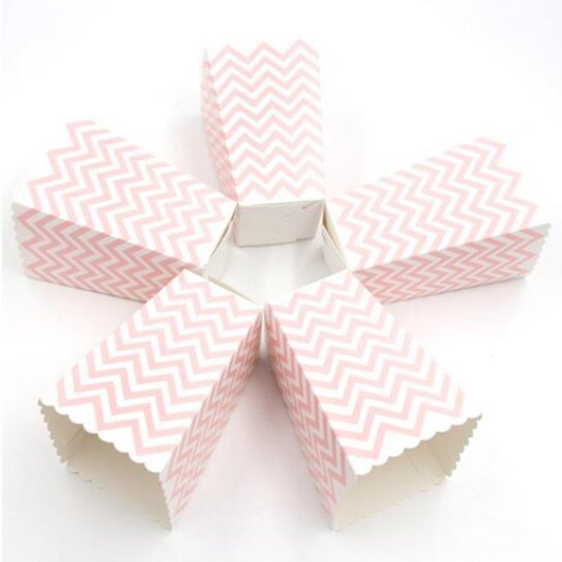 36pcs Stylish Paper Popcorn Box Wedding Candy Food Box Case Birthday Party Decoration Supplies for Home Shop - Image 3