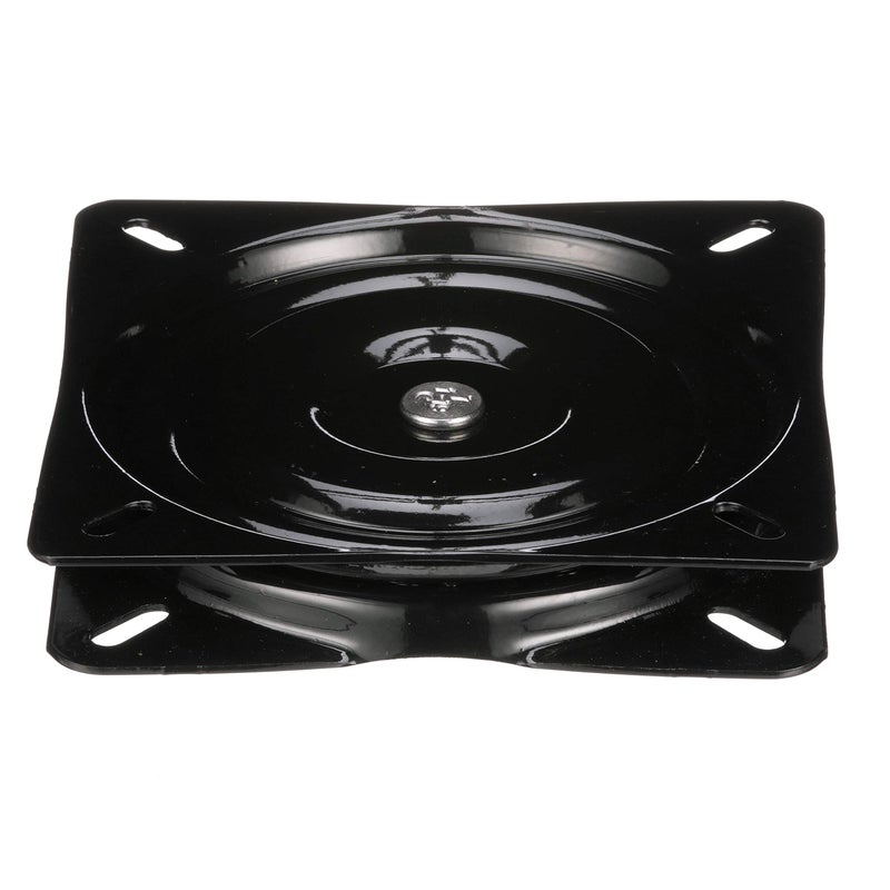 Attwood 17721 Seat Swivel, For Boat Seat, 3-Degree Tilt Action, 7 Inches, Steel, Black Powder Coated - Image 1