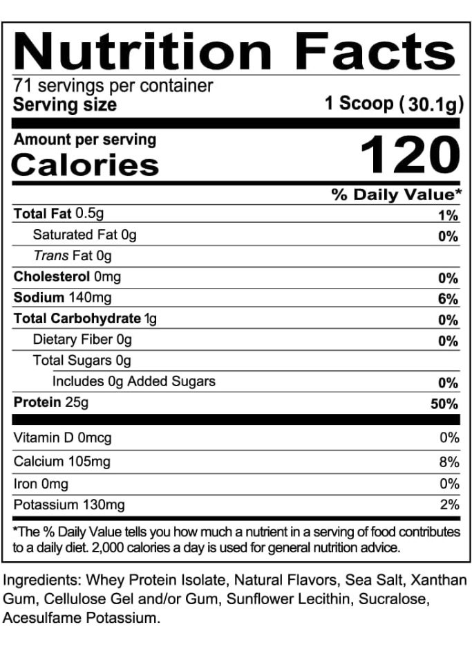 REDCON1 Isotope Vanilla Protein Powder – 71 Servings | Fast Absorbing Whey Isolate - Image 2