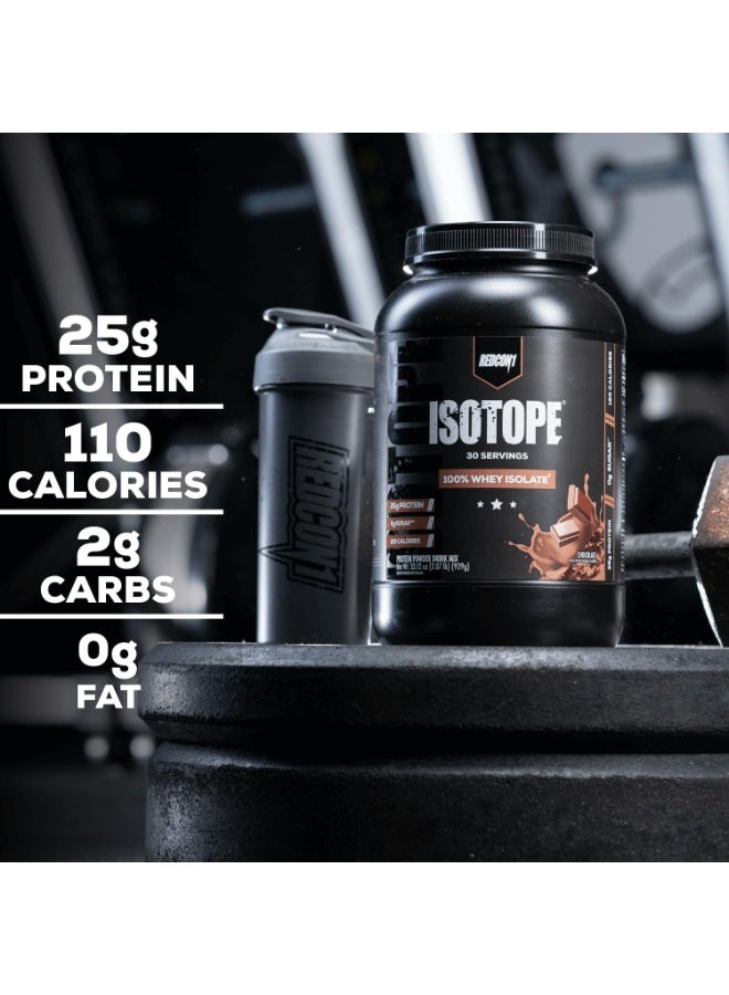 REDCON1 Isotope Vanilla Protein Powder – 71 Servings | Fast Absorbing Whey Isolate - Image 3