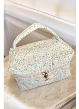 Bahels Trend Daisy Pattern Travel Makeup Bag  - Image 2
