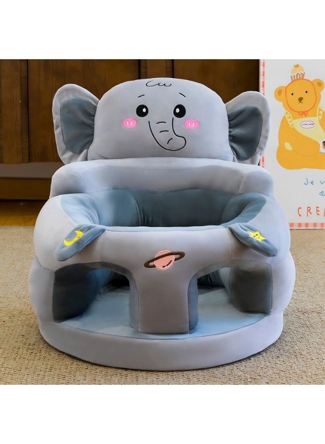 Vixplorn Baby Chair Baby learning sitting seat, baby sofa toys, baby learning chair, cartoon cute plush newborn sofa, crystal velvet fabric, PP cotton filling, toddler children gift, suitable for baby children - Image 2