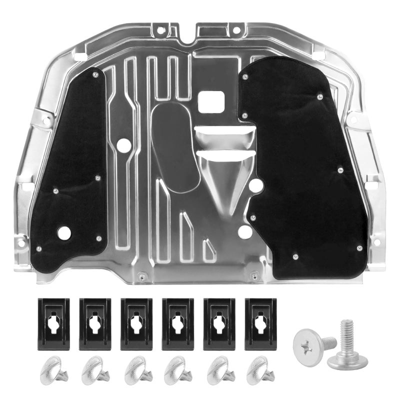 Ntoauto 74110TBAA00 90674TY2A01 Engine Splash Guard Under Car Shield Cover Board Compatible with Honda Civic 2016 2017 2018 2019 2020 2021 - Image 3