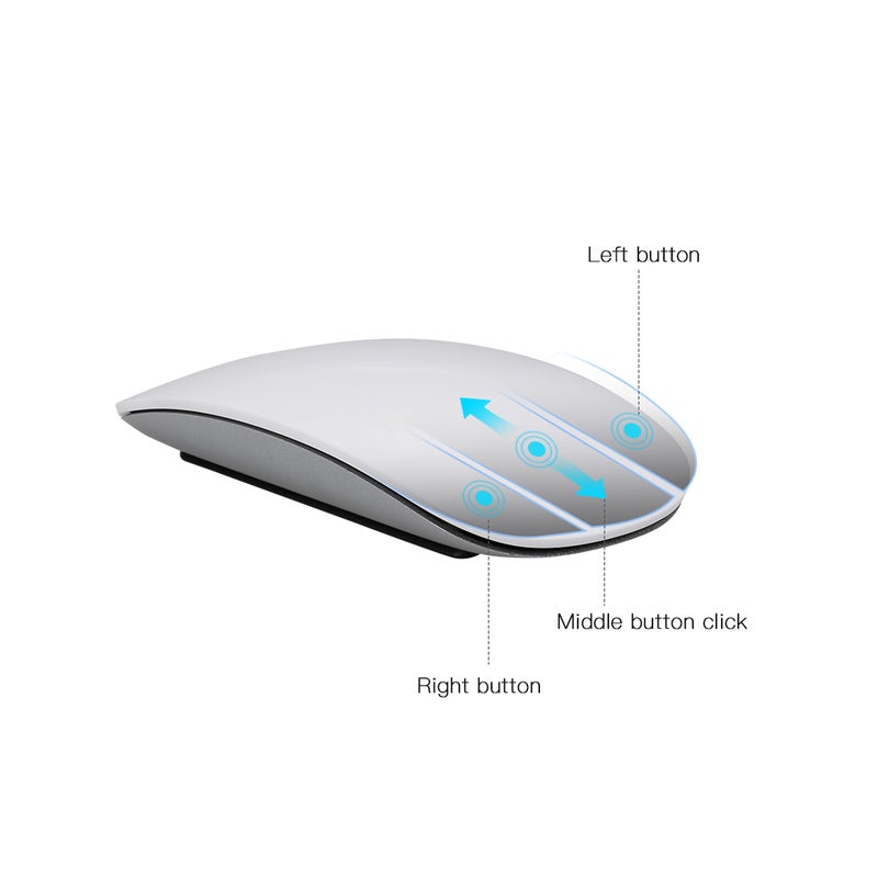 Wireless BT with Touch Function Laptop Mice Replacement for Windows and Mac - Image 4