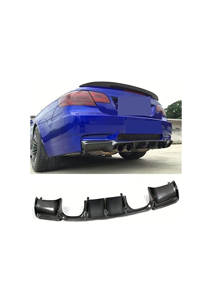 DEMULAX Carbon Fiber Rear Bumper Diffuser Lip Spoiler for BMW M3 - Image 5