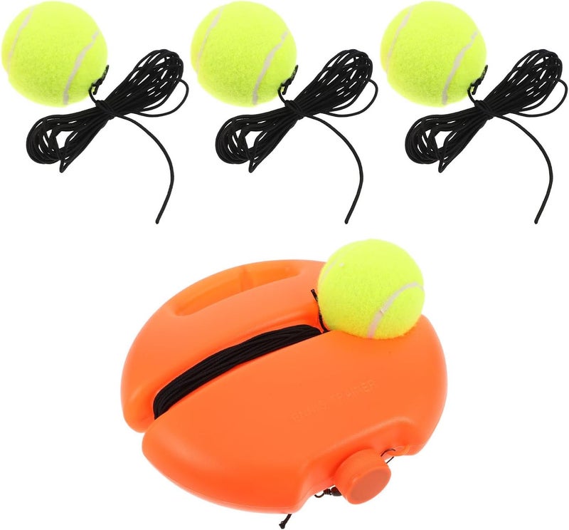 1 Set Tennis Trainer Rebounder Ball - Self-Practice Tennis Trainer for Improving Reflexes & Footwork | Leisure Equipment for Outdoor Play - Image 1