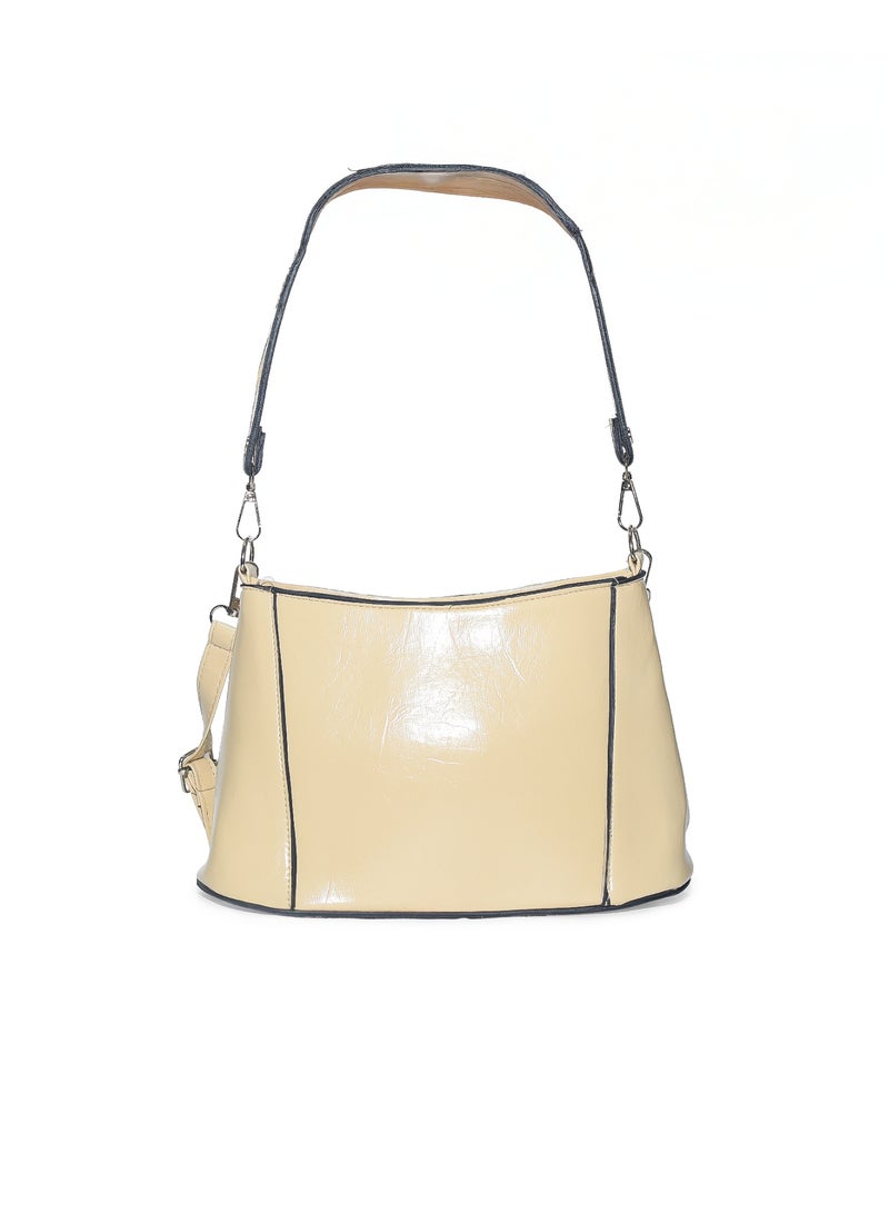 Basic Leather Women’s Shoulder Bag – Timeless & Versatile Style - Image 1