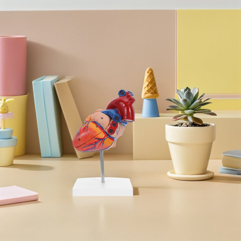 Anatomy Model: Heart Structure Teaching Model For Study Teaching Classroom Science Display & Education - Image 5