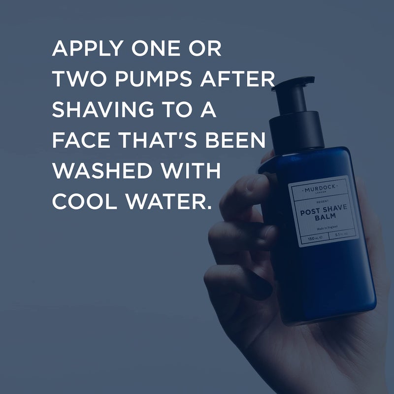 Murdock London Post Shave Balm, Lightweight, Soothing and Conditioning Formula, Made in the UK, (5.1 oz / 150ml) - Image 3