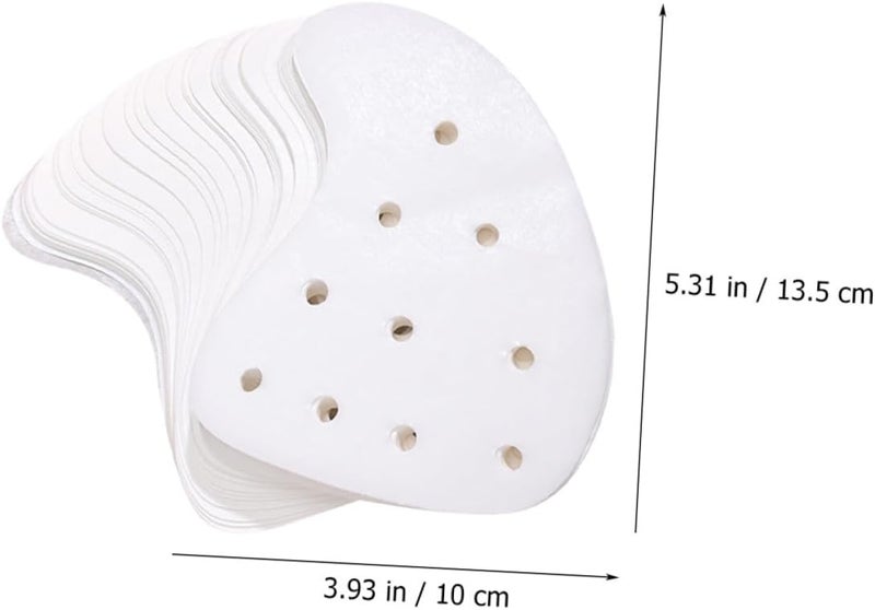500 Pieces Perforated Steamer Paper Liners Nonstick Kitchen Steamer Pads Anti-skid Bun Steaming Paper and Cooking - Image 2