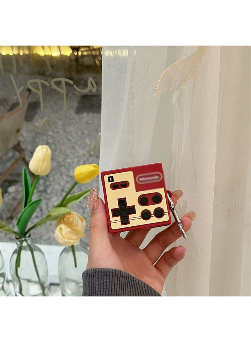 Case Compatible with Samsung Galaxy Buds 2 Case (2021) Galaxy Buds Pro Case (2021) Galaxy Buds Live Buds 2 Pro Cartoon Silicone Full Protective Cute Covers for Girls Women Retro Game Console - Image 1