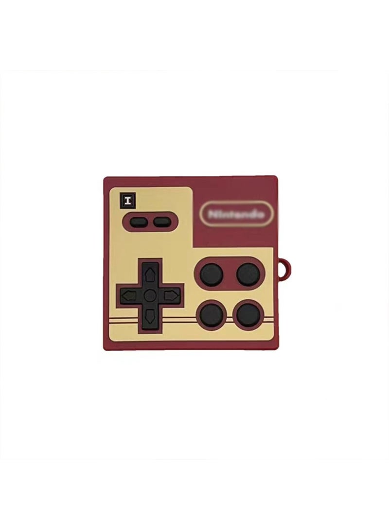 Case Compatible with Samsung Galaxy Buds 2 Case (2021) Galaxy Buds Pro Case (2021) Galaxy Buds Live Buds 2 Pro Cartoon Silicone Full Protective Cute Covers for Girls Women Retro Game Console - Image 5