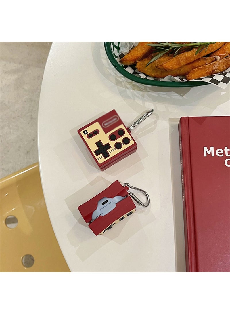 Case Compatible with Samsung Galaxy Buds 2 Case (2021) Galaxy Buds Pro Case (2021) Galaxy Buds Live Buds 2 Pro Cartoon Silicone Full Protective Cute Covers for Girls Women Retro Game Console - Image 3