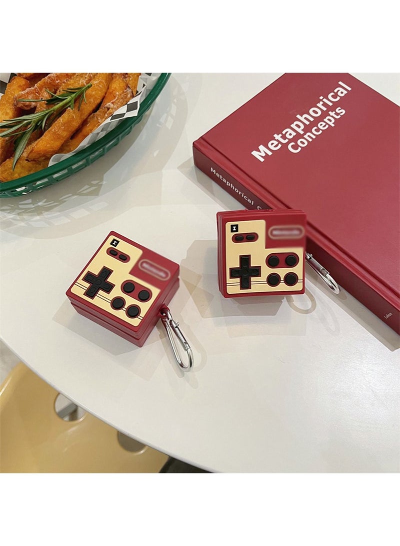 Case Compatible with Samsung Galaxy Buds 2 Case (2021) Galaxy Buds Pro Case (2021) Galaxy Buds Live Buds 2 Pro Cartoon Silicone Full Protective Cute Covers for Girls Women Retro Game Console - Image 4