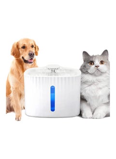 HOCC Pet Water Fountain, 3L/ 106oz Automatic Pet Water Fountain with LED Light  - Image 1