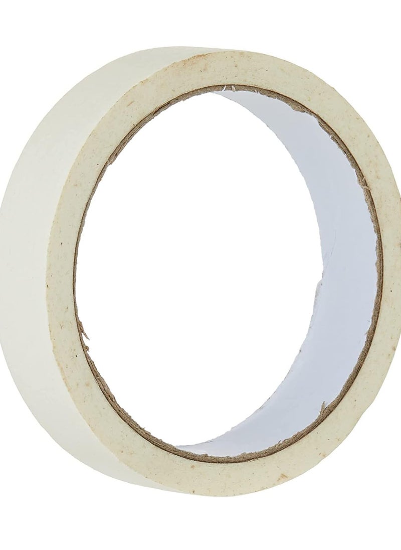 HASANAT ESSENTIALS Hasanat Essentials Masking Tape Painters Paper Tear off DIY Auto 1 inch x 20 yards pack of 3  - Image 3