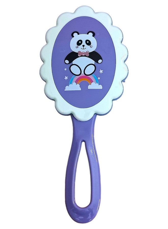 Tera13 TERA 13 Panda Hair Brush For Girls (1 pcs) Latest Hair Brush For Baby Girls | Cartoon Hair Comb | Woman Hairbrush Soft Bristle Comb For Kids Girls Soft & Smooth Brush Return Gifts For Kids - Image 3