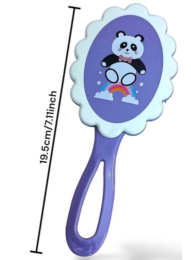 Tera13 TERA 13 Panda Hair Brush For Girls (1 pcs) Latest Hair Brush For Baby Girls | Cartoon Hair Comb | Woman Hairbrush Soft Bristle Comb For Kids Girls Soft & Smooth Brush Return Gifts For Kids - Image 5