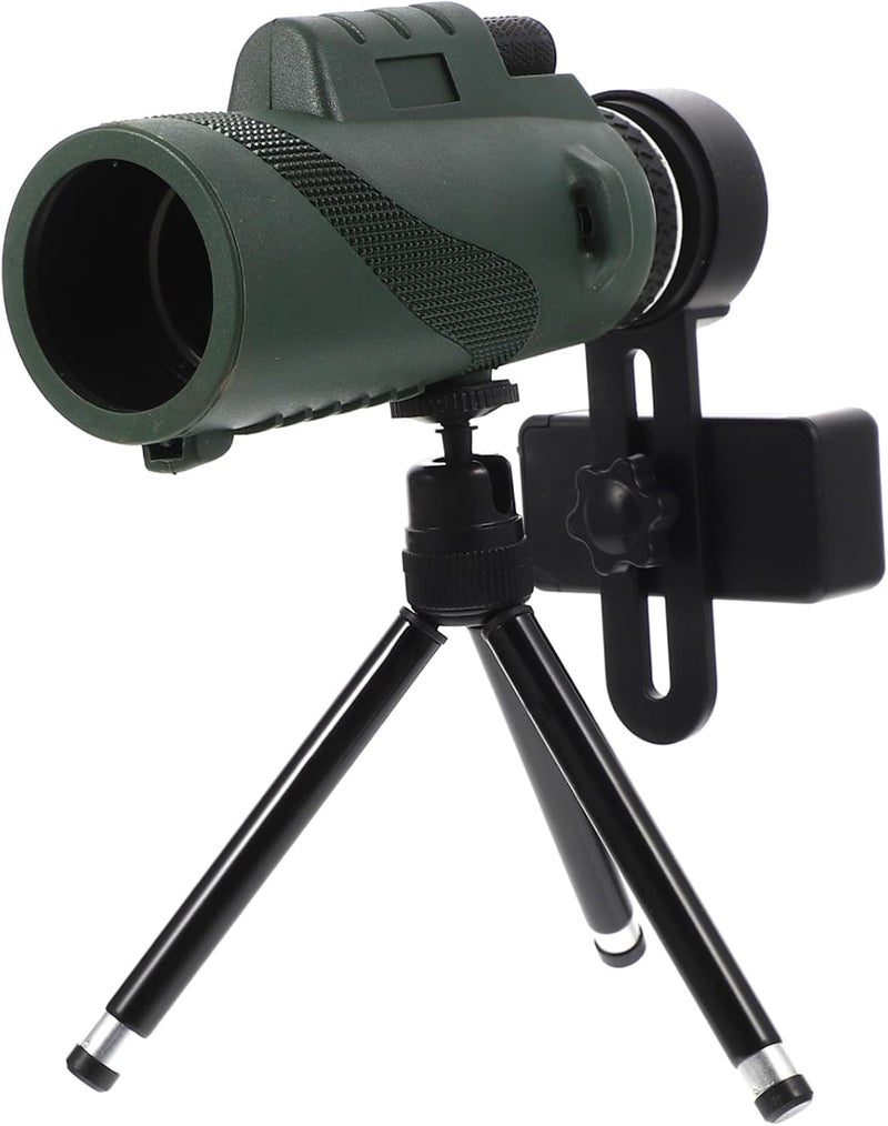 Outdoor Monocular Telescope Smartphone Tripod Lightweight Portable Birdwatching Hiking Scope for and Wildlife Observation - Image 1