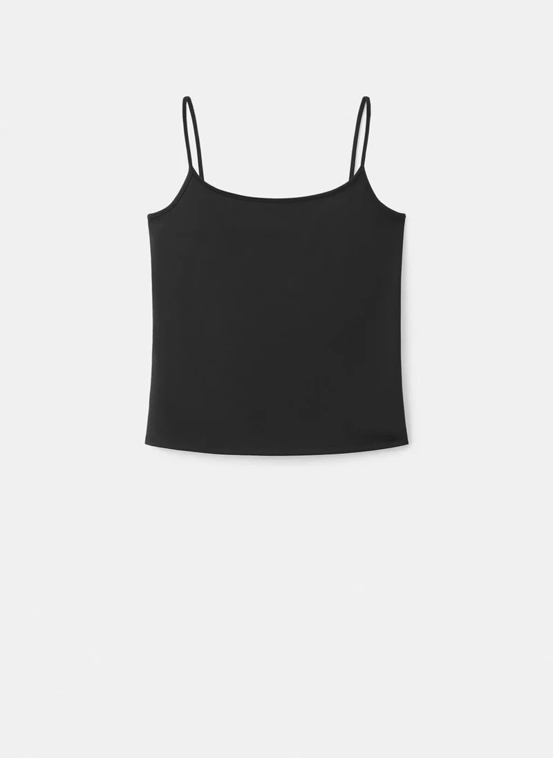 Mango  Fitted Crop Top for Women | Best Price UAE