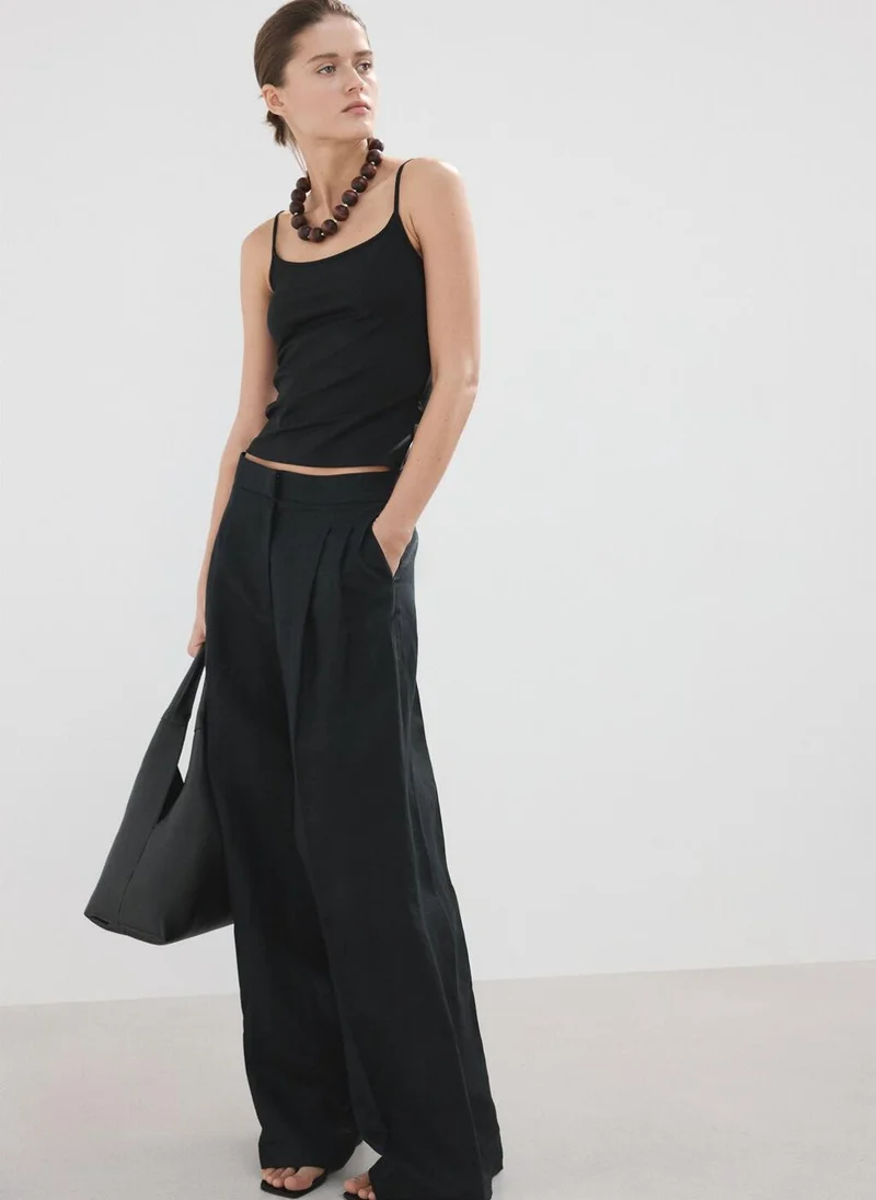 Mango  Fitted Crop Top for Women | Best Price UAE