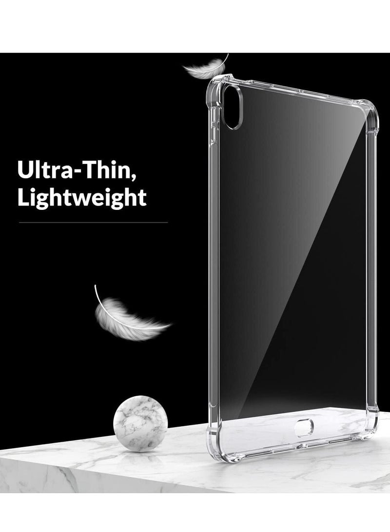 ELTRAZONE Case Fit iPad Air 5th/4th Generation 2022/2020 10.9 Inch, [2nd Gen Apple WH Pencil Charge & Touch ID Supported] Soft TPU Protective Reinforced Corner, Anti-Scratch Ultra Clear Tablet Cover, Clear - Image 3