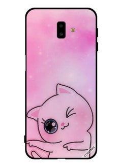 Protective Case Cover For Samsung Galaxy J6+ Go This Way Kitten