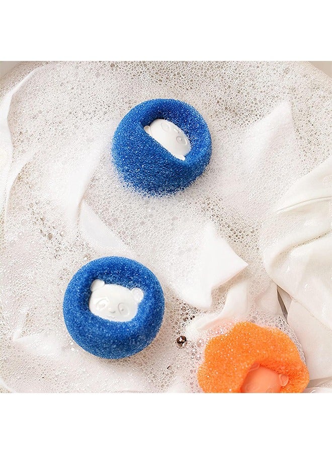 10Pcs Pet Hair Remover for Laundry, Lint Remover Washing Balls Reusable Pet Hair Catcher, Washing Machine Hair Catcher Dryer Balls for Clothing Dog Cat Pet Fur Remover - Image 3