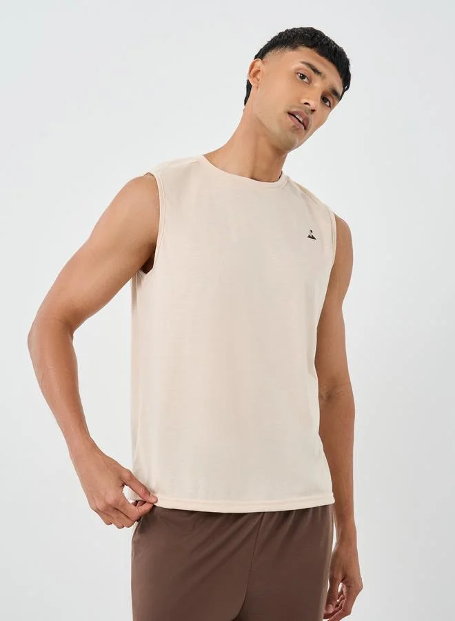 Styli Styli Minimal Print Tank Top and Shorts Set
