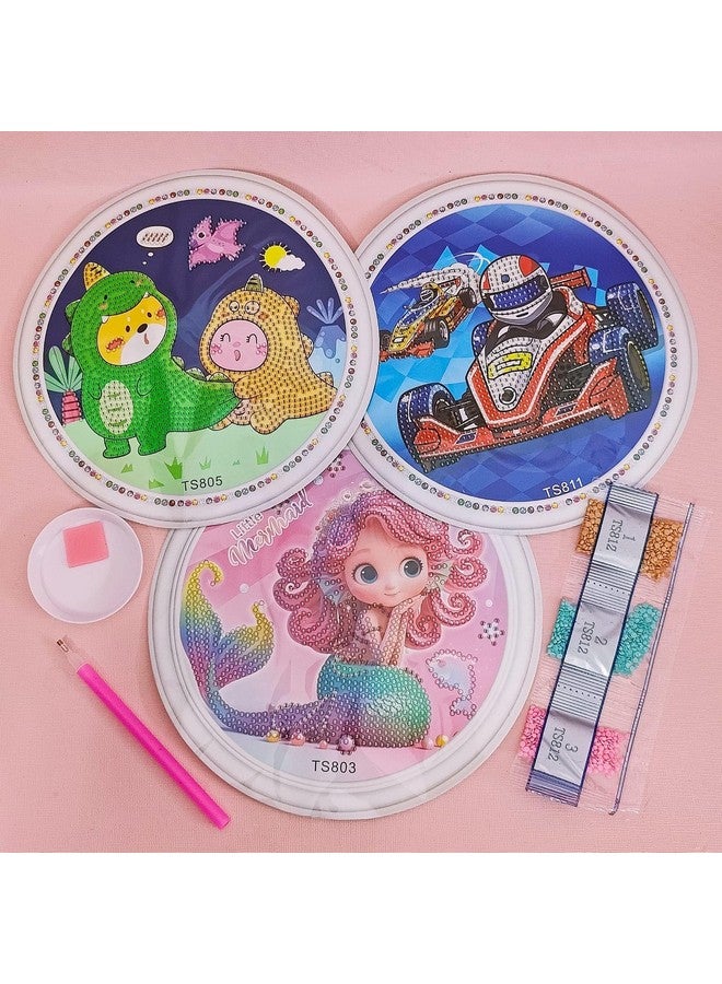 Tera13 TERA 13 Diamond Painting Kits for Kids Cute Unicorn Art and Crafts for Kids, Birthday Return Gifts for Girls, Art and Craft Kit, DIY Kit for Kids, Christmas Gift for Kids, DIY Craft (Pack of 2) - Image 2