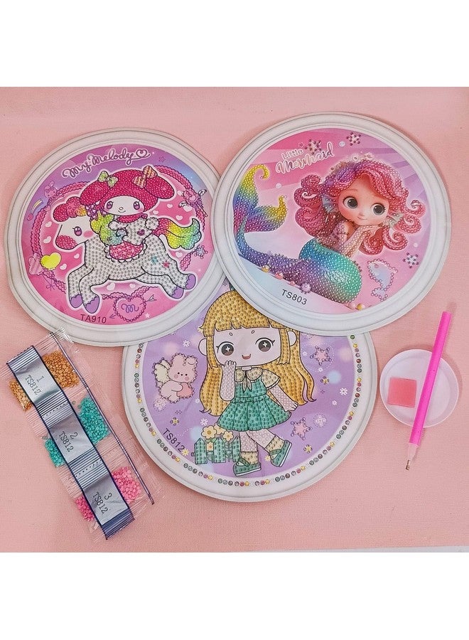 Tera13 TERA 13 Diamond Painting Kits for Kids Cute Unicorn Art and Crafts for Kids, Birthday Return Gifts for Girls, Art and Craft Kit, DIY Kit for Kids, Christmas Gift for Kids, DIY Craft (Pack of 2) - Image 5