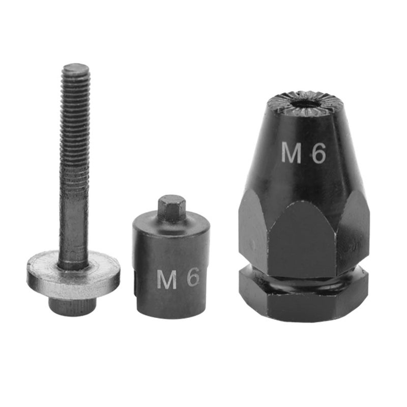 Pneumatic Pull Setter Air Rivets Nut Gun Rivet Nut Head (M6 Hex clamp shank) - Image 1