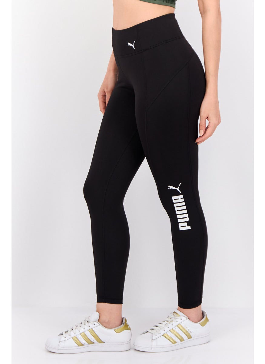 PUMA Women Sportswear Fit Pull On Training Leggings, Black  - Image 2