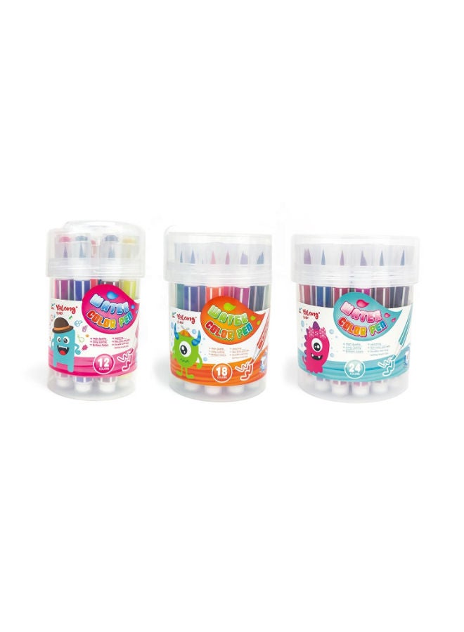 YALONG Watercolour Pen | 12 Colors - Image 2