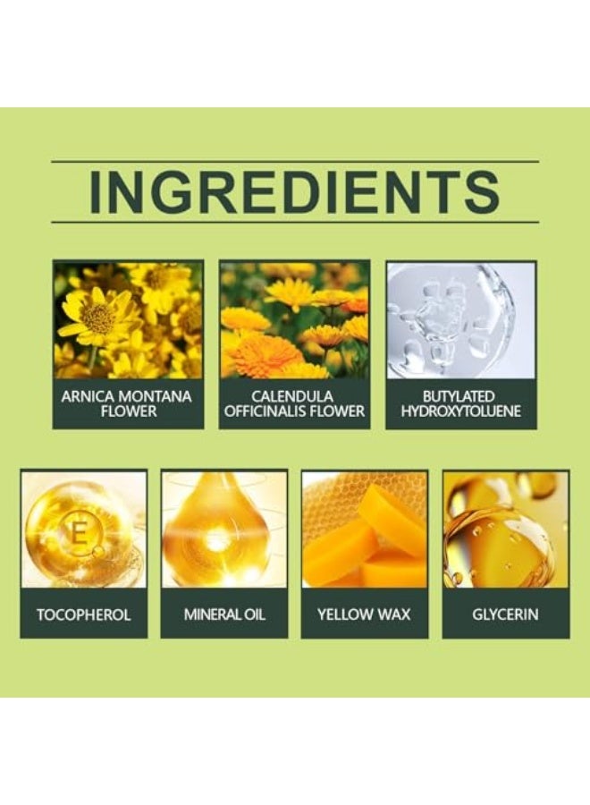 Miracle Herbal Balm - Fast-Absorbing Moisturizer for Legs, Feet & Joints, Lightweight Non-Sticky Cream with Natural Herbal Ingredients, Comforting Body Care (1 PCS) - Image 5