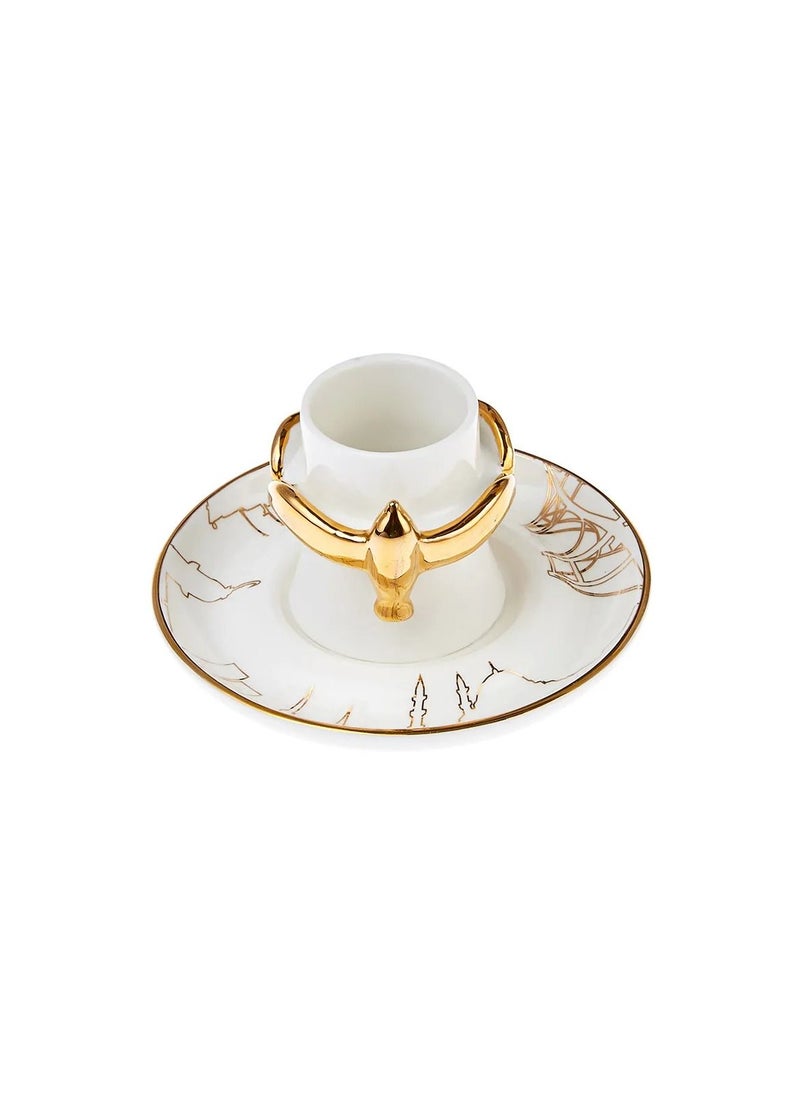 Karaca - Karaca Saffet Emre 2-Person Coffee Cup Set - Image 1